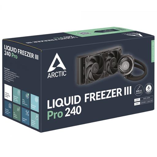ARCTIC Liquid Freezer III Pro 240 Fluido Dinâmico