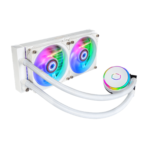 Cooler Master Masterliquid PL240 Flux White Edition