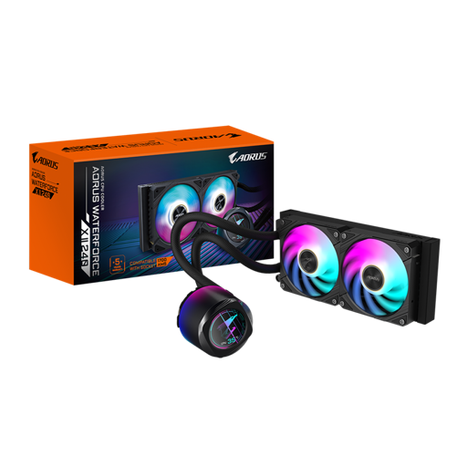 Gigabyte Aorus 240 Fluido Dinâmico