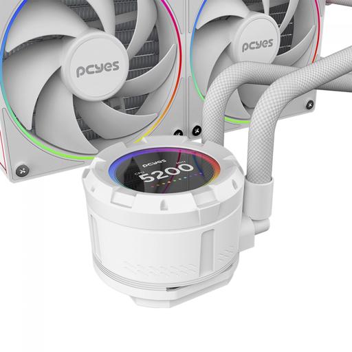 PCYes Vision White Ghost ARGB