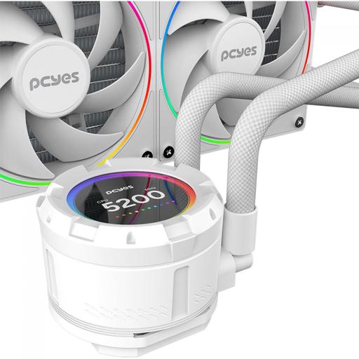 PCYes Vision White Ghost ARGB