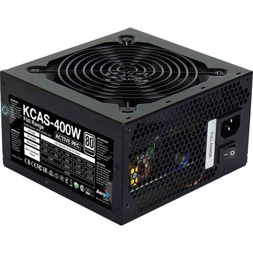 AeroCool KCAS 400 W Certificado 80+  ATX