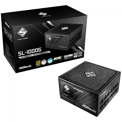 ASRock Steel Legend 1000 1000 W Certificado 80+ Gold Full-Modular ATX