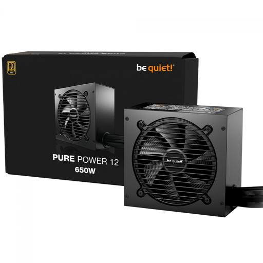 Be Quiet! Pure Power 12 650 650 W Certificado 80+ Gold  ATX