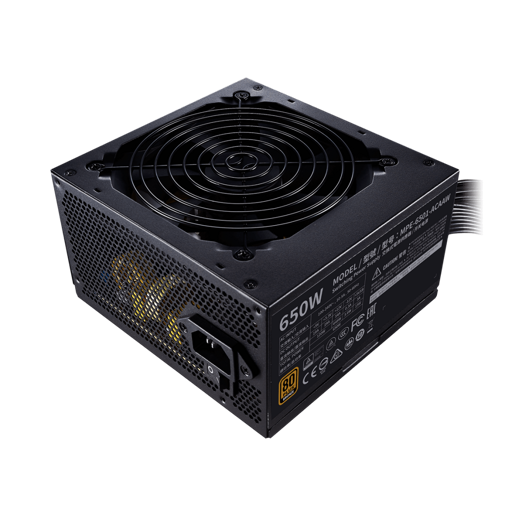 Cooler Master MWE Bronze V2 Full Range 650W 650 W Certificado 80+ Bronze  ATX12V