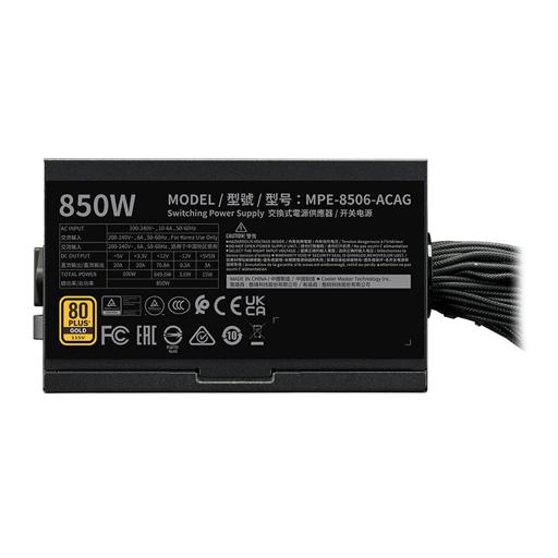 Cooler Master MWE Gold 850 V3 850 W Certificado 80+ Gold  ATX