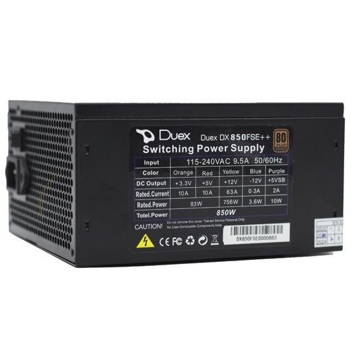 Duex DX850FSE 850 W Certificado 80+ Bronze Full-Modular ATX
