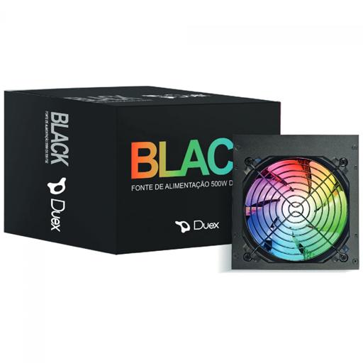Duex DX 500W RGB 500 W Certificado 80+ Bronze Full-Modular ATX12V