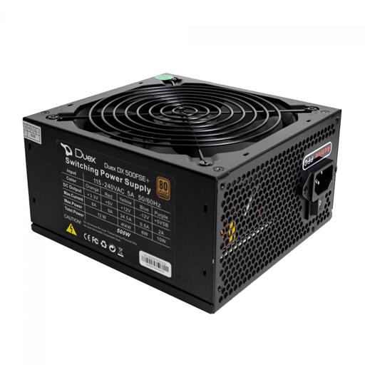 Duex DX 500FSE+ 500W 500 W Certificado 80+ Bronze  ATX