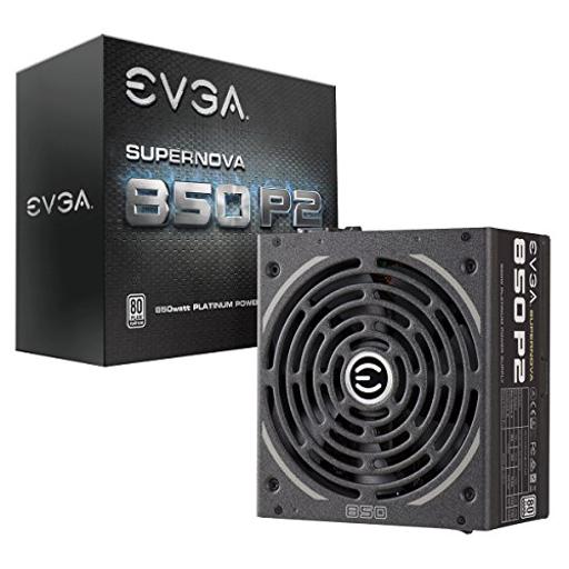 EVGA 220-P2-0850-X1 850 W Certificado 80+ Platinum Full-Modular ATX12V / EPS12V