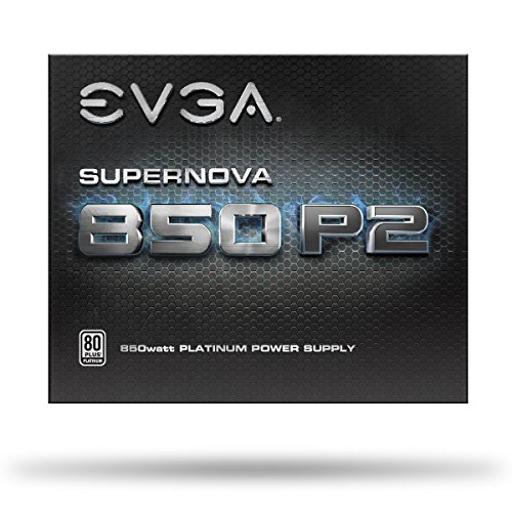 EVGA 220-P2-0850-X1 850 W Certificado 80+ Platinum Full-Modular ATX12V / EPS12V