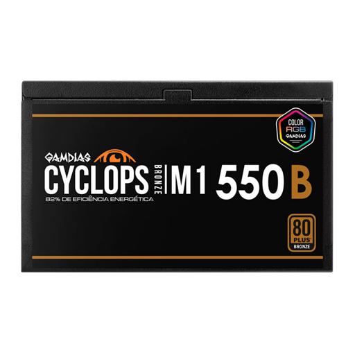 Gamdias Cyclops M1-550B 550 W Certificado 80+ Bronze  ATX