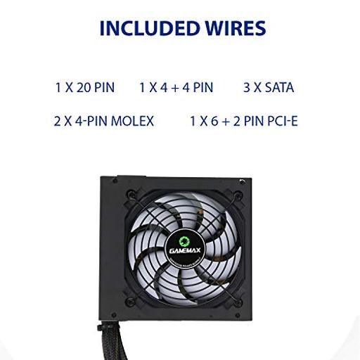 Gamemax GP400A 400 W Certificado 80+ Bronze  ATX