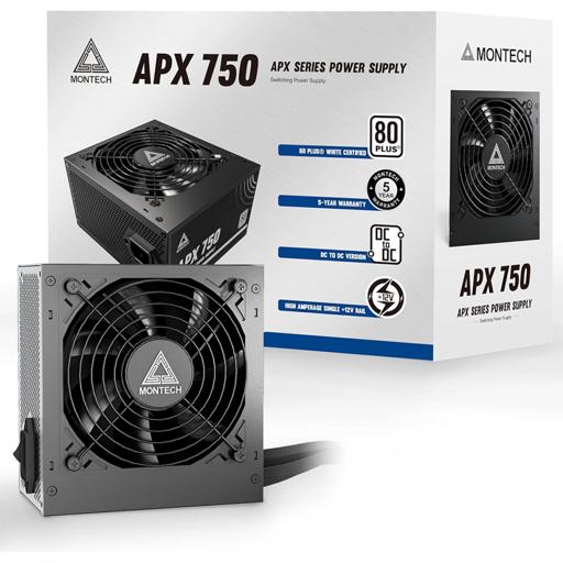Montech APX 750 750 W Certificado 80+ White  ATX