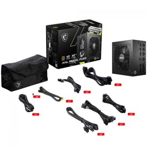 MSI MAG 850 850 W Certificado 80+ Gold Full-Modular ATX