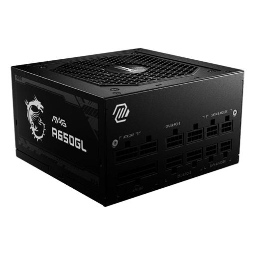 MSI MAG A650GL 650W 650 W Certificado 80+ Gold Full-Modular ATX12V