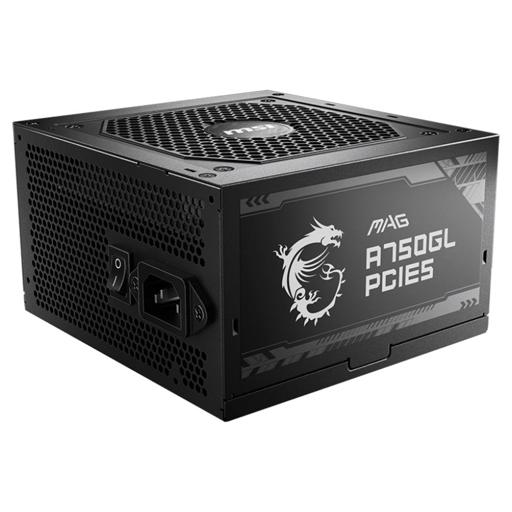 MSI MAG A750GL 750W 750 W Certificado 80+ Gold Full-Modular ATX12V