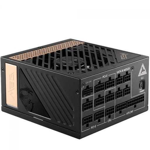 MSI Ai1300P PCIE5 1300 W Certificado 80+ Platinum Full-Modular ATX