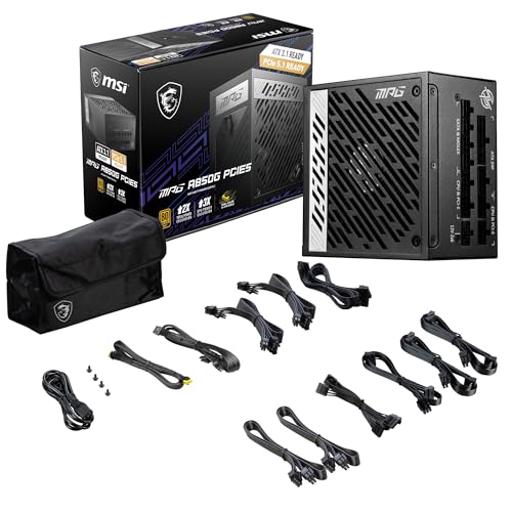 MSI MPG A850G 850 W Certificado 80+ Gold Full-Modular ATX12V