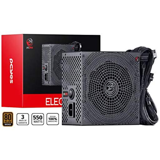 PCYes Electro V2 550 W Certificado 80+ Bronze  ATX