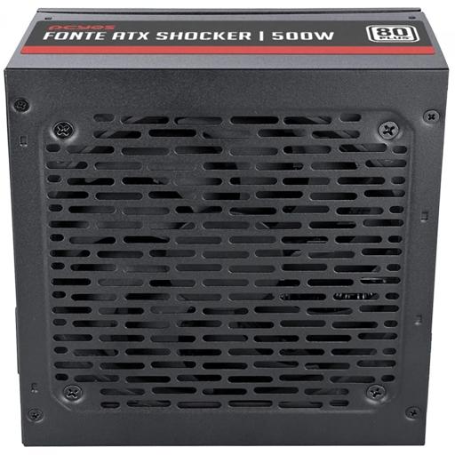 PCYes Shocker 500 500 W Certificado 80+ White  ATX