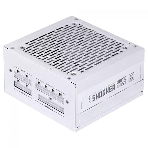 PCYes Shocker 600W 600 W Certificado 80+ White Full-Modular ATX