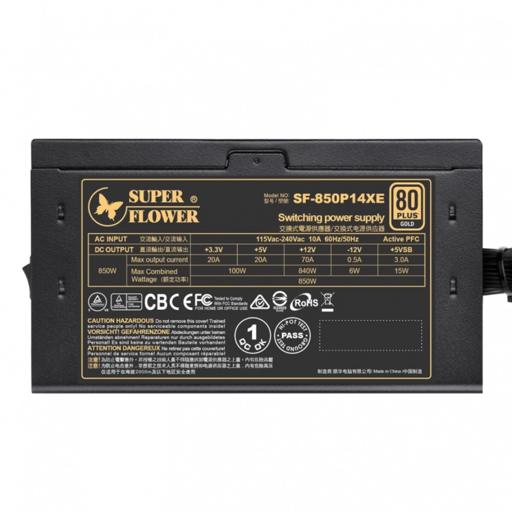 Super Flower LEGION GX PRO 850 W Certificado 80+ Gold Semi ATX