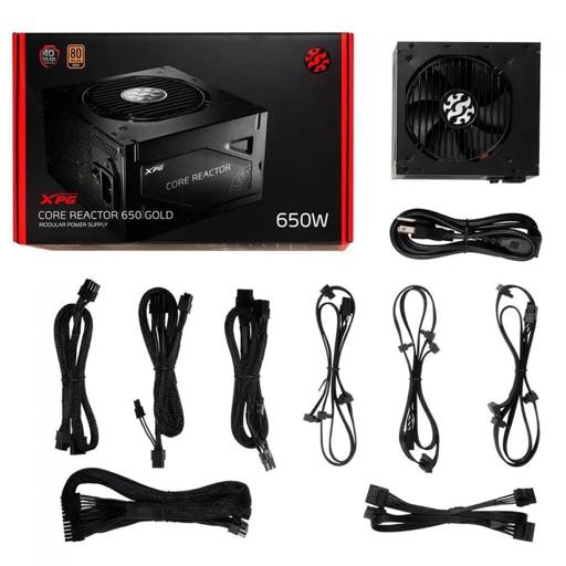 XPG Core Reactor 650 W Certificado 80+ Gold Full-Modular ATX