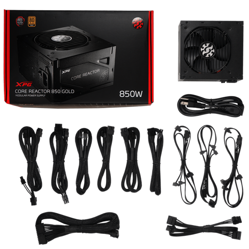 XPG Core Reactor 850 W Certificado 80+ Gold Full-Modular ATX