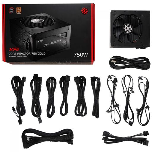 XPG Core Reactor 750 W Certificado 80+ Gold Full-Modular ATX