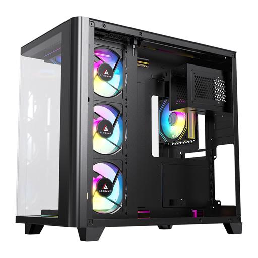 Acegeek CurveX ATX Mid Tower (Preto)