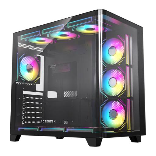 Acegeek CurveX ATX Mid Tower (Preto)