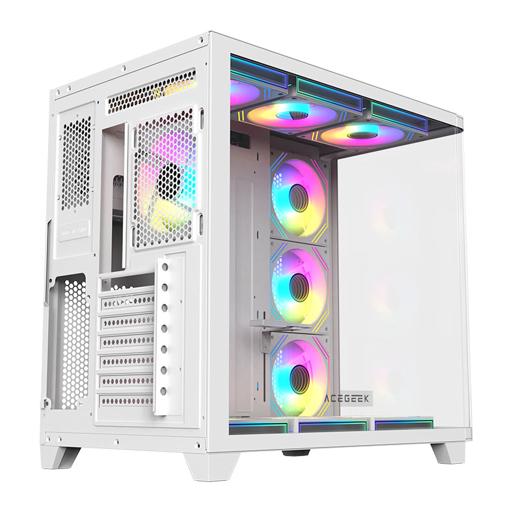 Acegeek CurveX ATX Mid Tower (Branco)