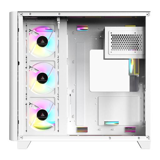 Acegeek CurveX ATX Mid Tower (Branco)