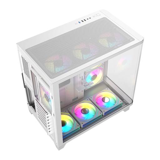 Acegeek CurveX ATX Mid Tower (Branco)
