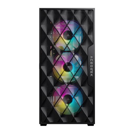 Acegeek Darkfate Mini Mesh ATX Mid Tower (Preto)