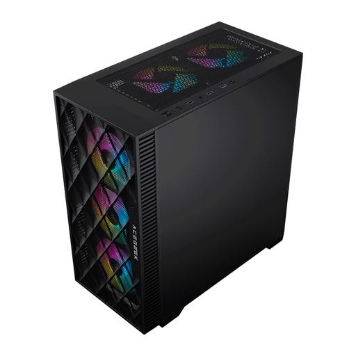 Acegeek Darkfate Mini Mesh ATX Mid Tower (Preto)