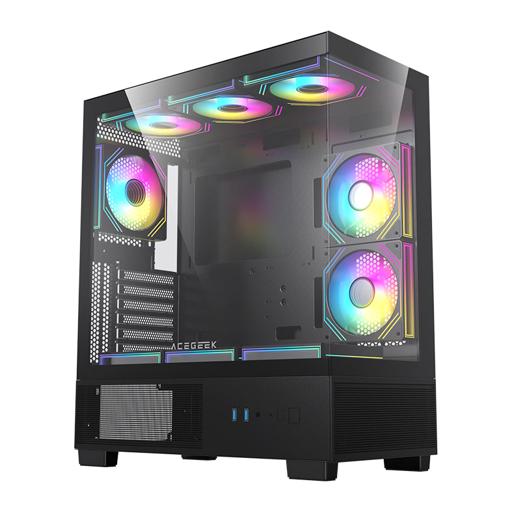 Acegeek Echo ATX Mid Tower (Preto)