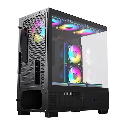 Acegeek Echo Mini MicroATX Mini Tower (Preto)