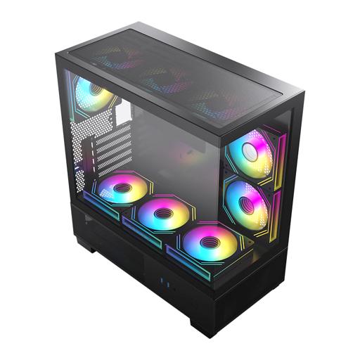 Acegeek Echo Mini MicroATX Mini Tower (Preto)