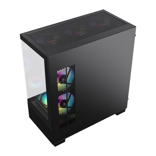 Acegeek Echo Mini MicroATX Mini Tower (Preto)