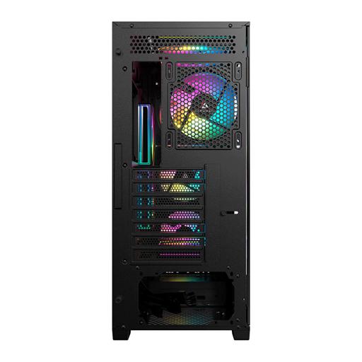 Acegeek Flipped-M ATX Mid Tower (Preto)