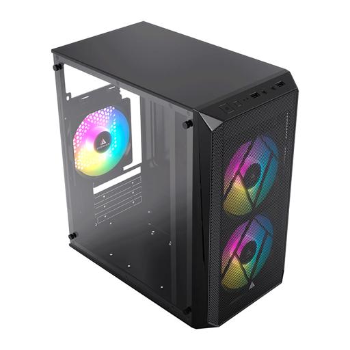 Acegeek Forge MicroATX Mini Tower (Preto)