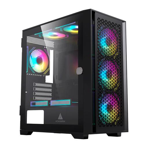 Acegeek Iliad Mini ATX Mid Tower (Preto)