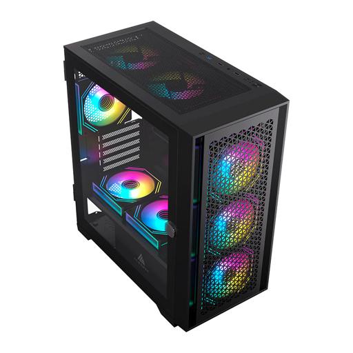Acegeek Iliad Mini ATX Mid Tower (Preto)
