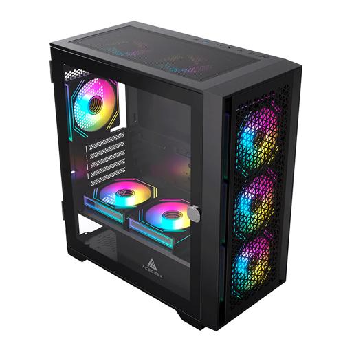 Acegeek Iliad Mini ATX Mid Tower (Preto)