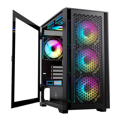 Acegeek Iliad Mini ATX Mid Tower (Preto)