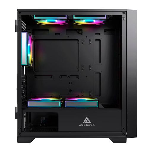 Acegeek Iliad Mini ATX Mid Tower (Preto)