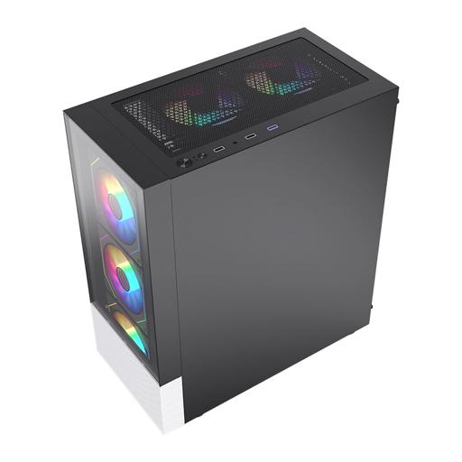 Acegeek Mirage Glass ATX Mid Tower (Preto)