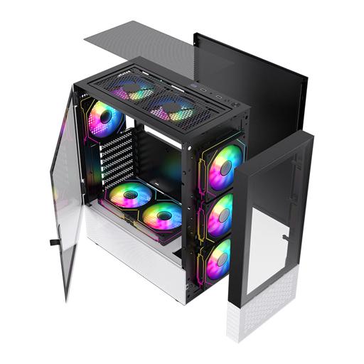 Acegeek Mirage Glass ATX Mid Tower (Preto)